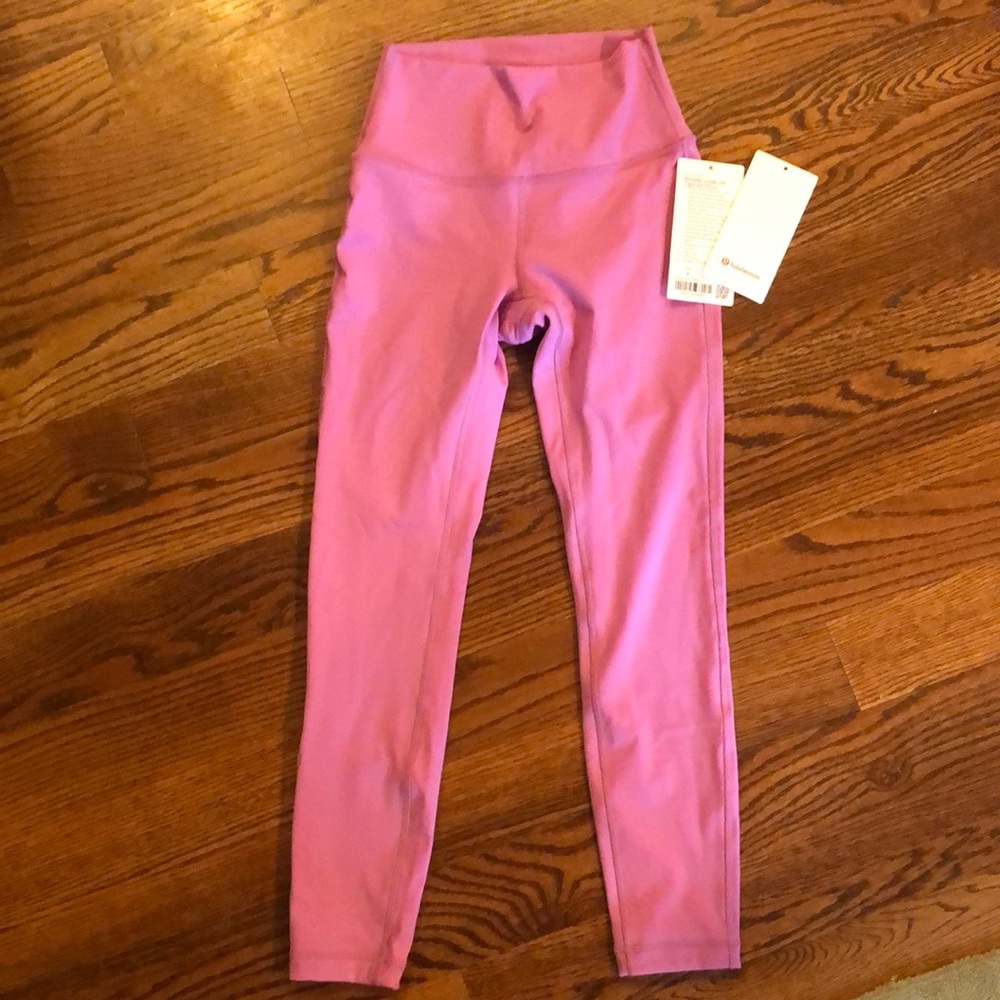 NWT Lululemon Wunder Under HR FLux tights 25”